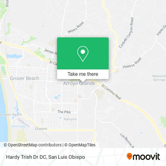 Hardy Trish Dr DC map