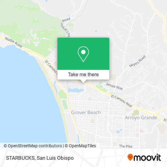 Mapa de STARBUCKS