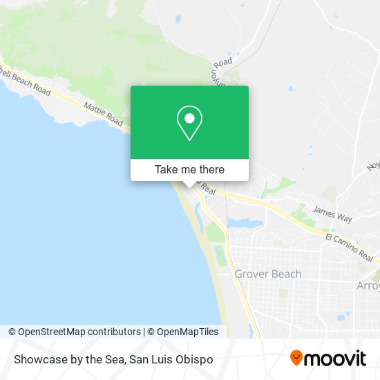 Showcase by the Sea map