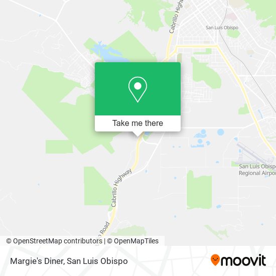 Margie's Diner map