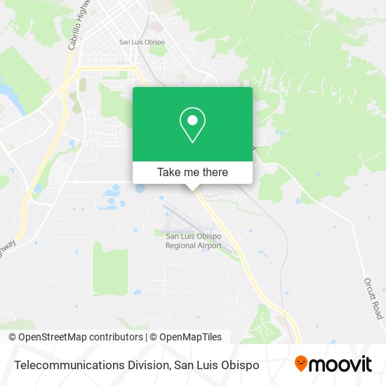 Mapa de Telecommunications Division