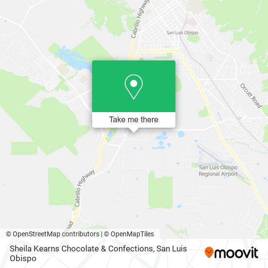 Sheila Kearns Chocolate & Confections map