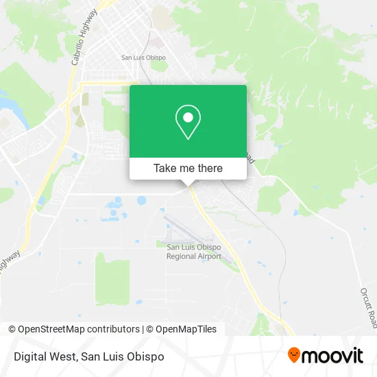 Digital West map