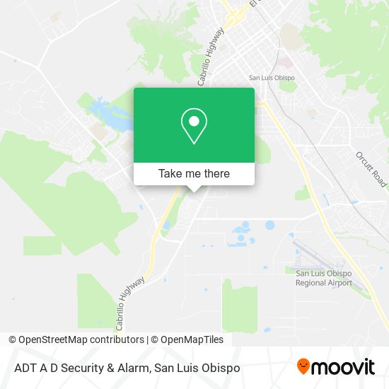 ADT A D Security & Alarm map