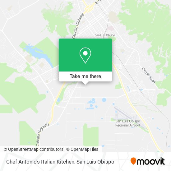 Mapa de Chef Antonio's Italian Kitchen