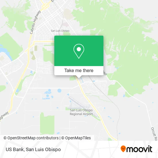 US Bank map