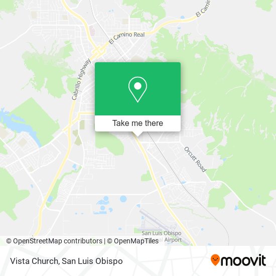 Vista Church map