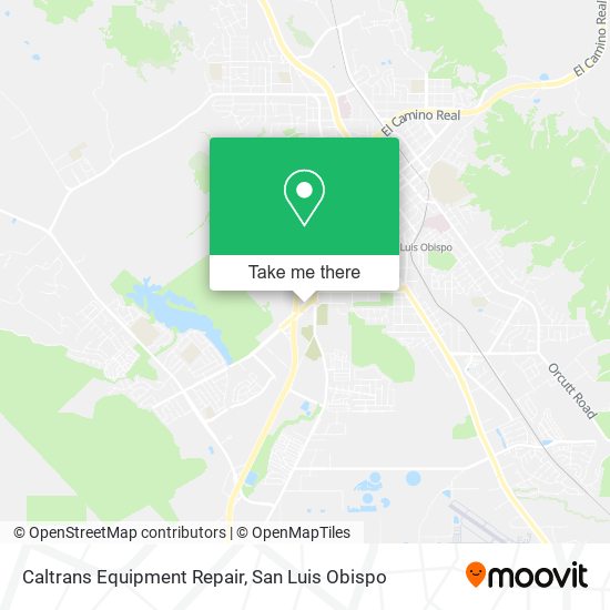 Mapa de Caltrans Equipment Repair