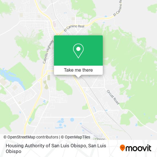 Mapa de Housing Authority of San Luis Obispo