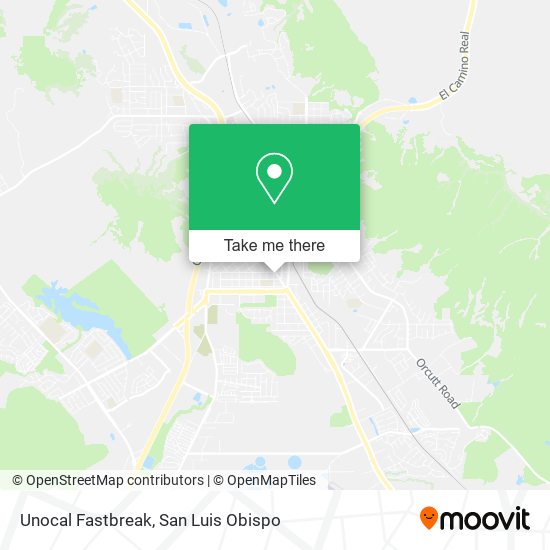 Unocal Fastbreak map