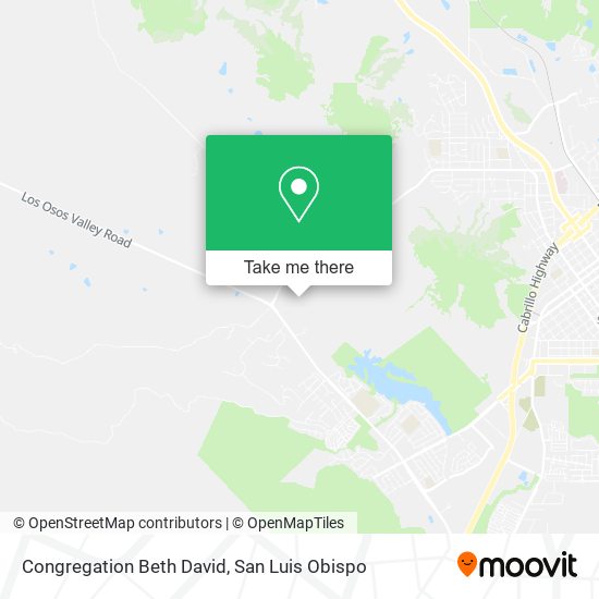 Congregation Beth David map