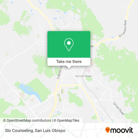 Slo Counseling map