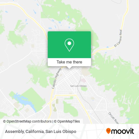 Mapa de Assembly, California