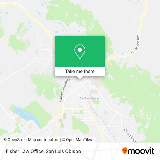 Fisher Law Office map