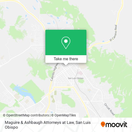 Maguire & Ashbaugh Attorneys at Law map