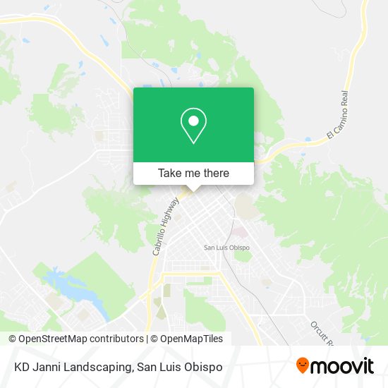 KD Janni Landscaping map