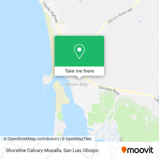 Shoreline Calvary Musalla map