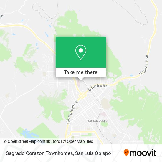 Mapa de Sagrado Corazon Townhomes