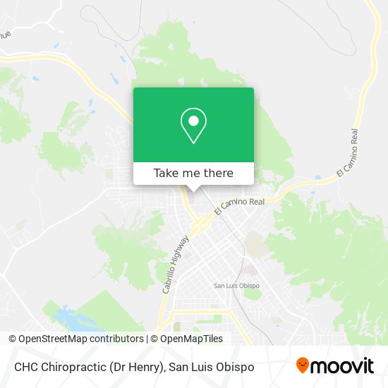 CHC Chiropractic (Dr Henry) map