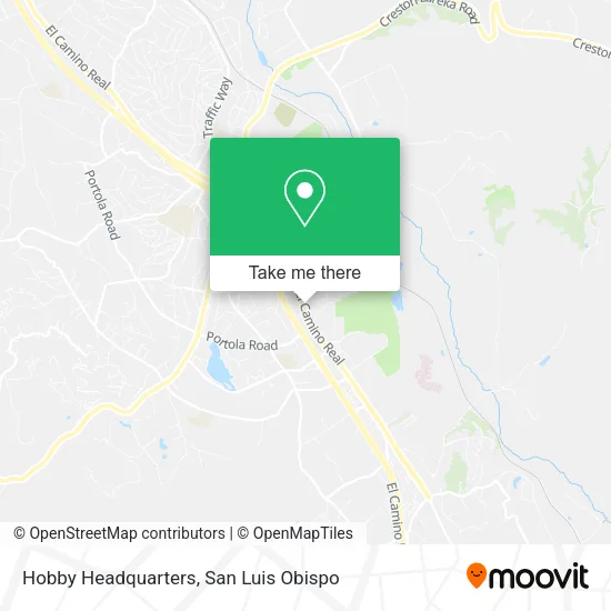 Hobby Headquarters map