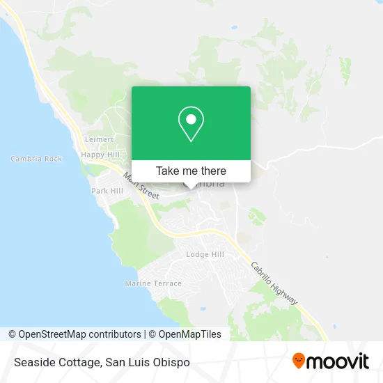 Seaside Cottage map
