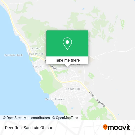 Deer Run map