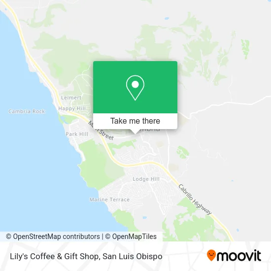 Lily's Coffee & Gift Shop map