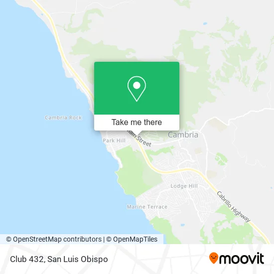 Club 432 map