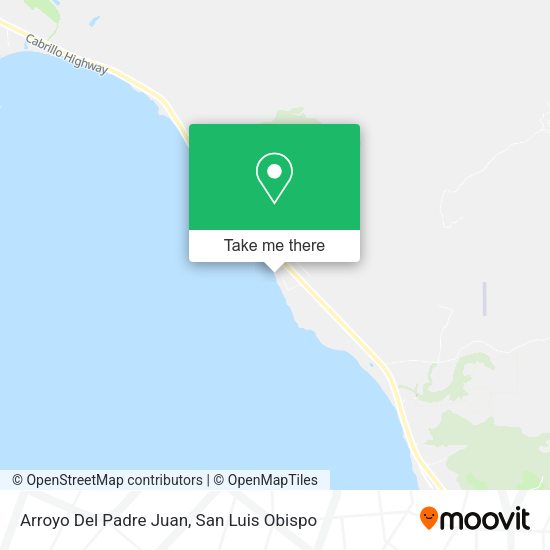 Arroyo Del Padre Juan map