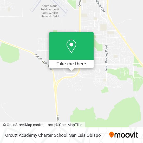 Orcutt Academy Charter School map