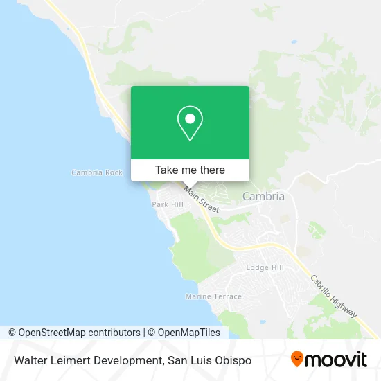 Walter Leimert Development map