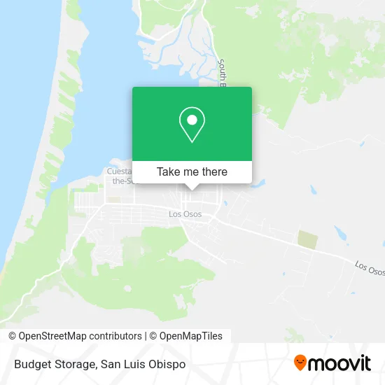 Budget Storage map