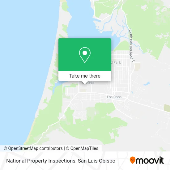 National Property Inspections map