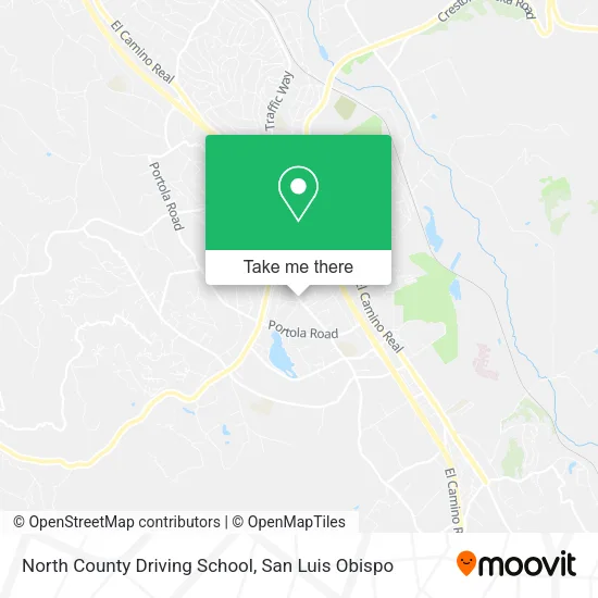 North County Driving School map