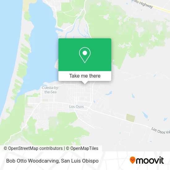 Bob Otto Woodcarving map