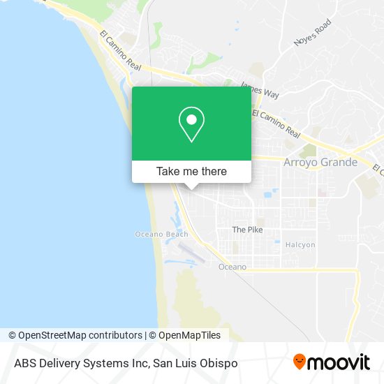 Mapa de ABS Delivery Systems Inc