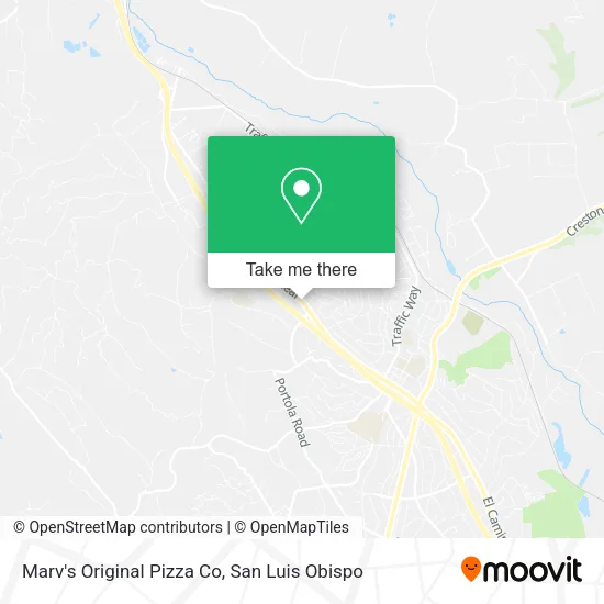 Marv's Original Pizza Co map