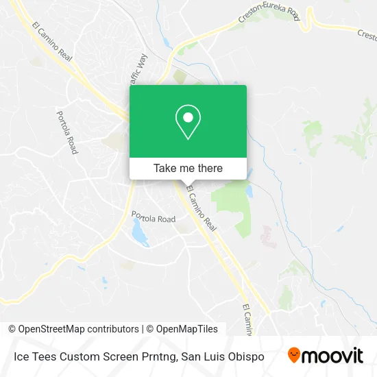 Ice Tees Custom Screen Prntng map