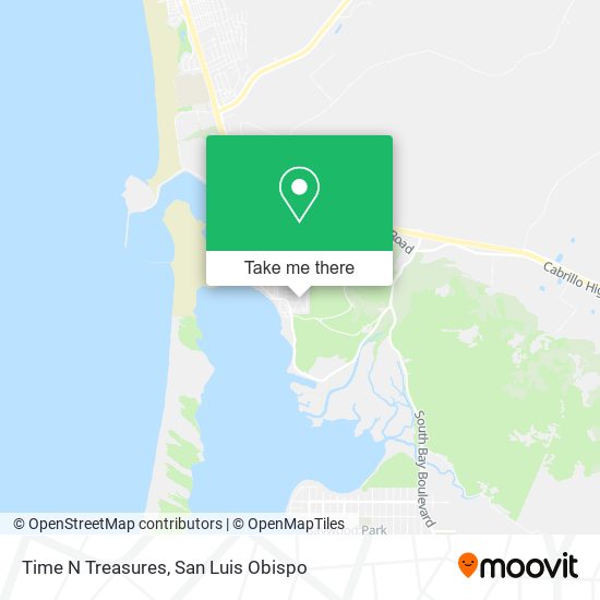 Time N Treasures map