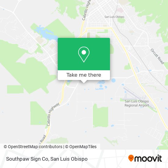 Southpaw Sign Co map