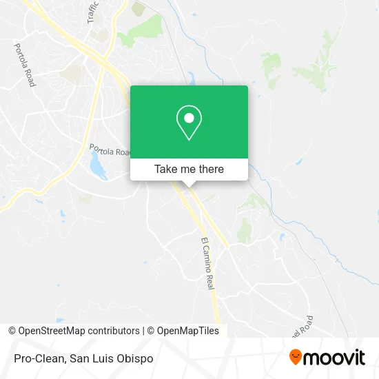 Pro-Clean map