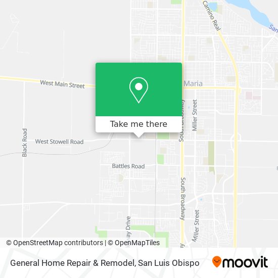 Mapa de General Home Repair & Remodel