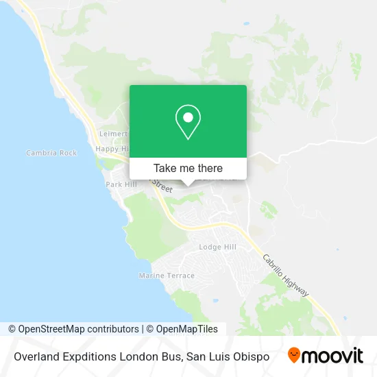 Overland Expditions London Bus map