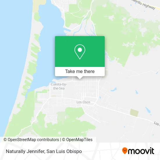Naturally Jennifer map