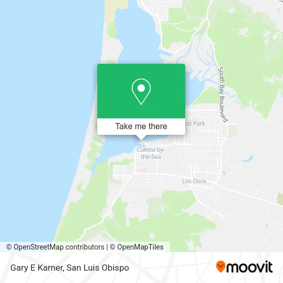 Gary E Karner map