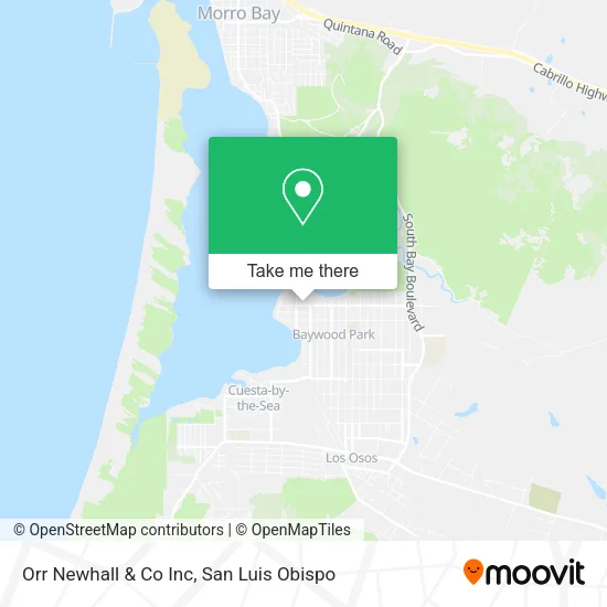 Orr Newhall & Co Inc map