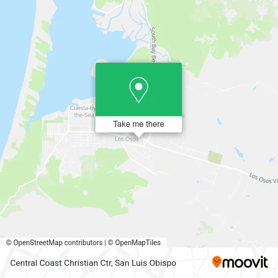 Central Coast Christian Ctr map