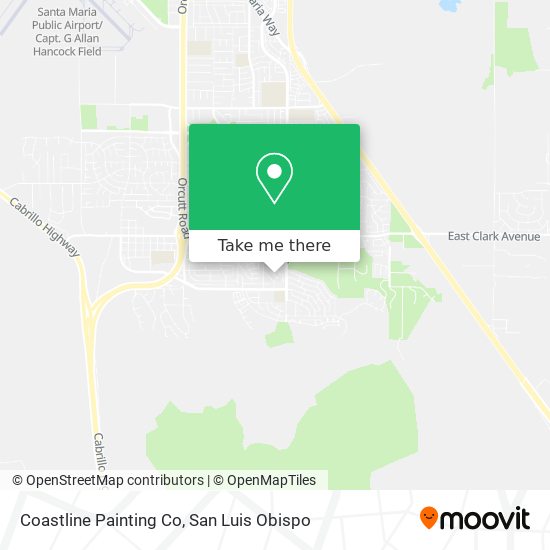 Mapa de Coastline Painting Co