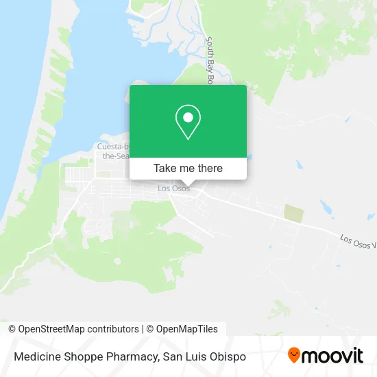 Medicine Shoppe Pharmacy map