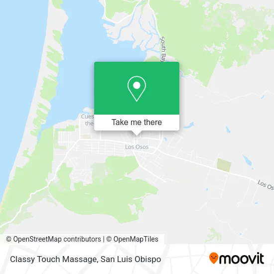 Classy Touch Massage map